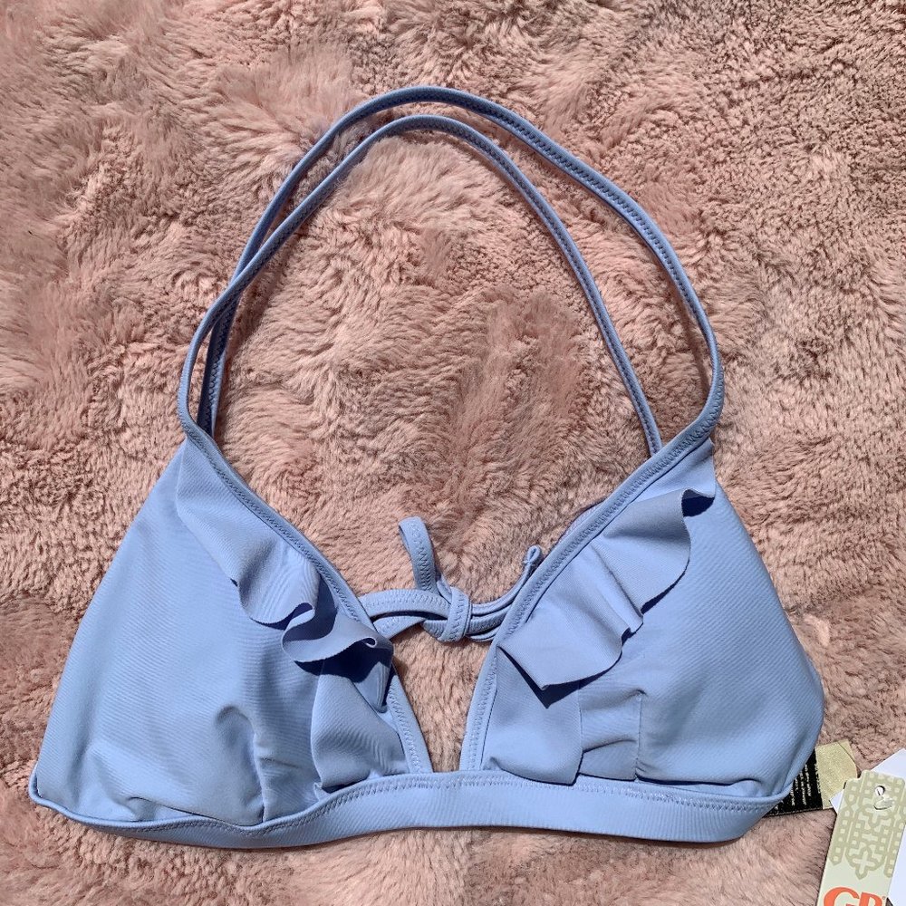 GB Blue Bikini Top